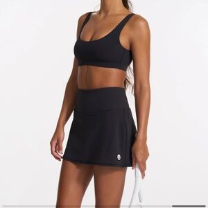 Vuori Volley Skirt in Black